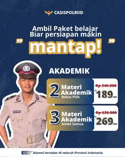 Poster Paket Bimbel Akademik